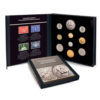 The QEII 1953 Coronation Coin and Stamp Set