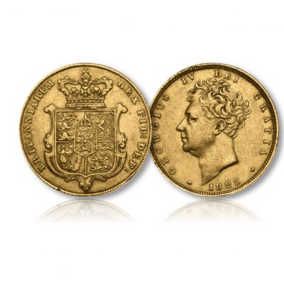 King George IV Gold Sovereign of 1825-1830