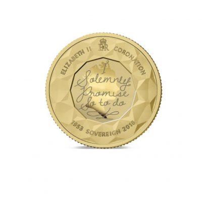 The 2018 Sapphire Coronation Jubilee Gold Sovereign