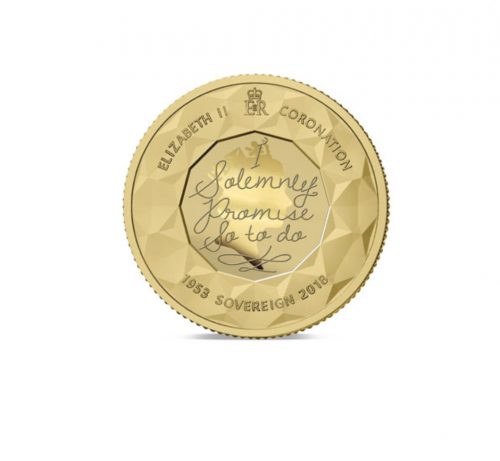 The 2018 Sapphire Coronation Jubilee Gold Sovereign
