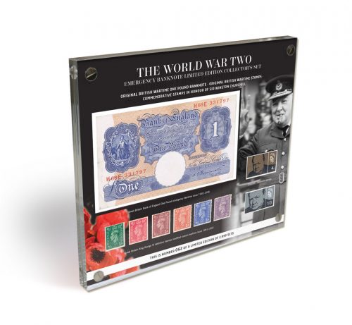  WWII Emergency Banknote and Stamp Limited Edition Set