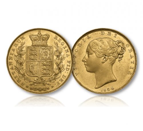 Queen Victoria Gold Sovereign of 1838-1874