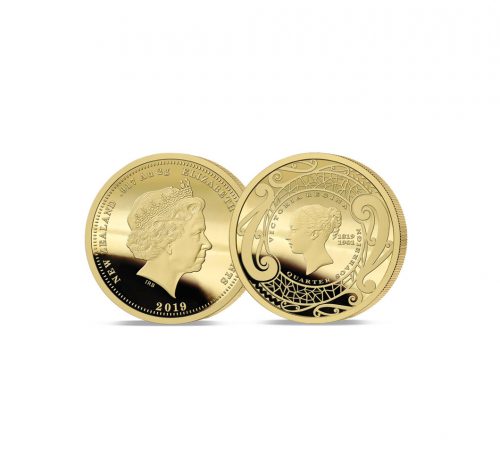 Image of The 2019 New Zealand's First Ever Gold Quarter Sovereign