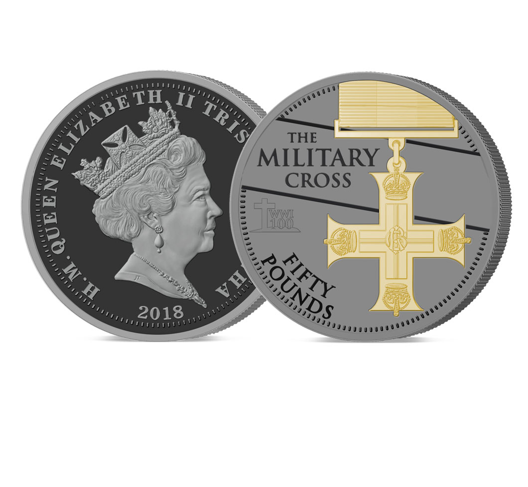 The 2018 Armistice Centenary Remembrance Gold Gallantry 5 oz £50 Sovereign