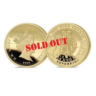 George III Sovereign Sold Out