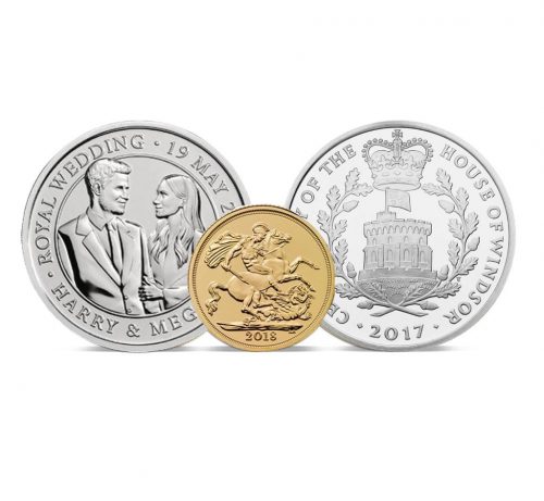 Royal Wedding of Harry and Meghan Coin Set
