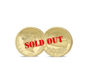 The Dunkirk 80th Anniversary Gold Quarter Sovereign SOLD OUT