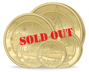 The 2020 Dunkirk 80th Anniversary Gold Sovereign Range Sell Out