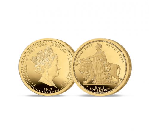 The 2019 Queen Victoria 200th Anniversary Gold Half Sovereign