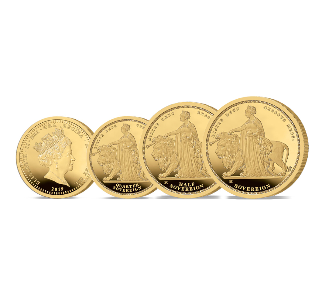 The 2019 Queen Victoria 200th Anniversary 24 Carat Gold Prestige Sovereign Proof Set