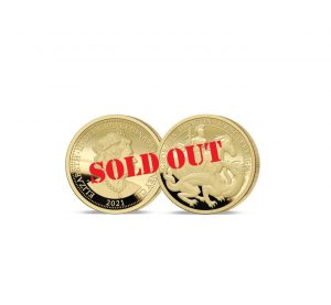 The 2021 George and the Dragon 200th Anniversary Gold Quarter Sovereign - SOLD OUT