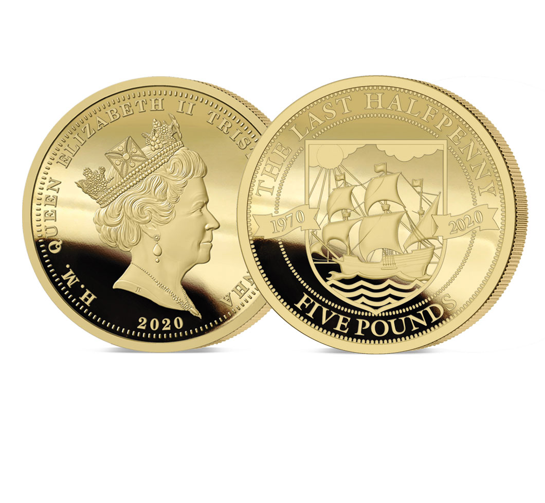 The 2020 Pre-decimal 50th Anniversary Gold Five Sovereign