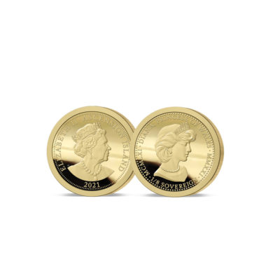 The 2021 Diana 60th Birthday Gold Proof Sovereign - Hattons of London