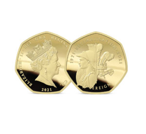 The 2021 50th Anniversary of Decimalisation Gold Sovereign