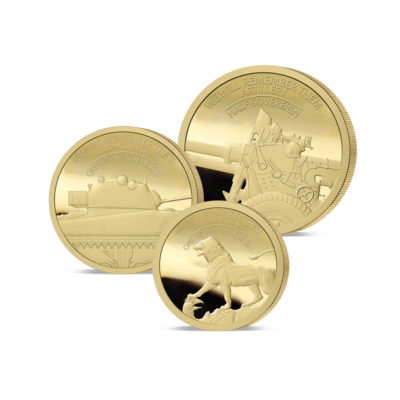 We Will remember Them Gold Fractional Sovereign Set