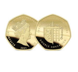 The 2021 50th Anniversary of Decimalisation Gold Double Sovereign