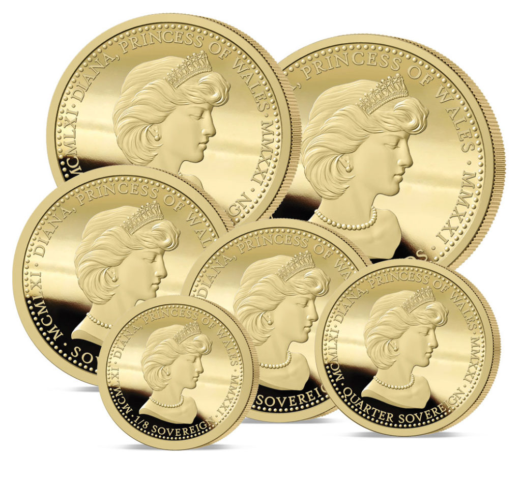 The 2021 Diana 60th Birthday Gold Sovereign Range Buy Back Offers ...