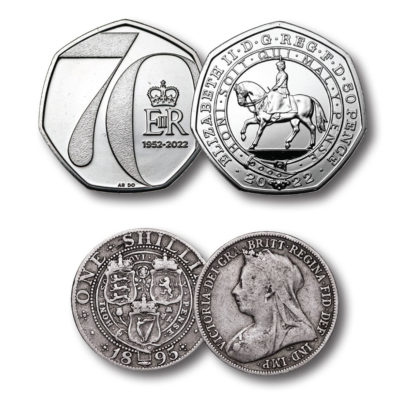 The Longest Reigning Monarchs Milestone Jubilees Coin Set