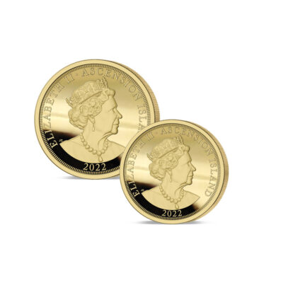 The 2022 Prince William 40th Birthday Gold Fractional Infill Sovereign Set