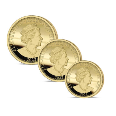 The 2022 Prince William 40th Birthday Gold Fractional Sovereign Set