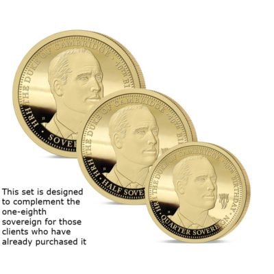 The 2022 Prince William 40th Birthday Prestige Infill Sovereign Set