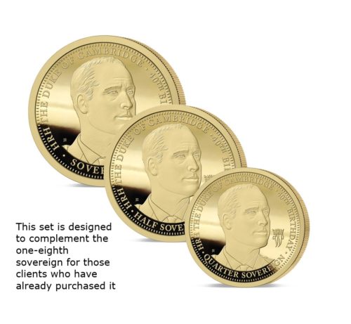 The 2022 Prince William 40th Birthday Prestige Infill Sovereign Set