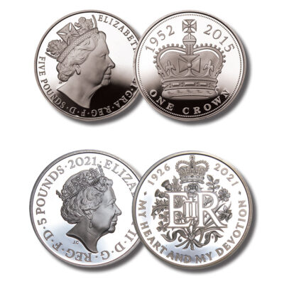 Queen Elizabeth II Our History- Making Monarch Silver Coin Set