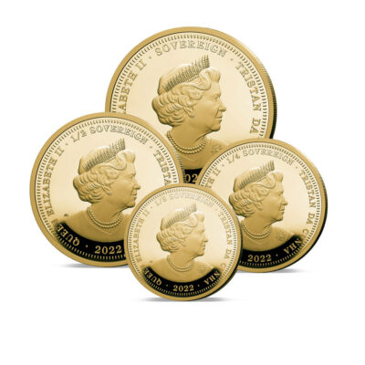 The 2022 Queen Elizabeth II Tribute Gold Prestige Sovereign Proof Set