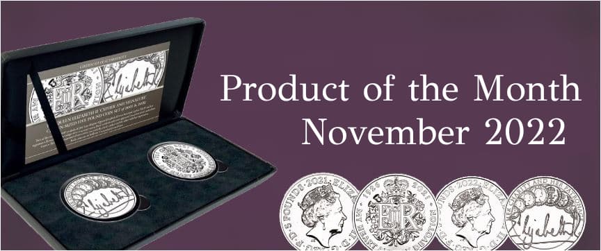Product of the Month - Queen Elizabeth II Cypher and Signature Set