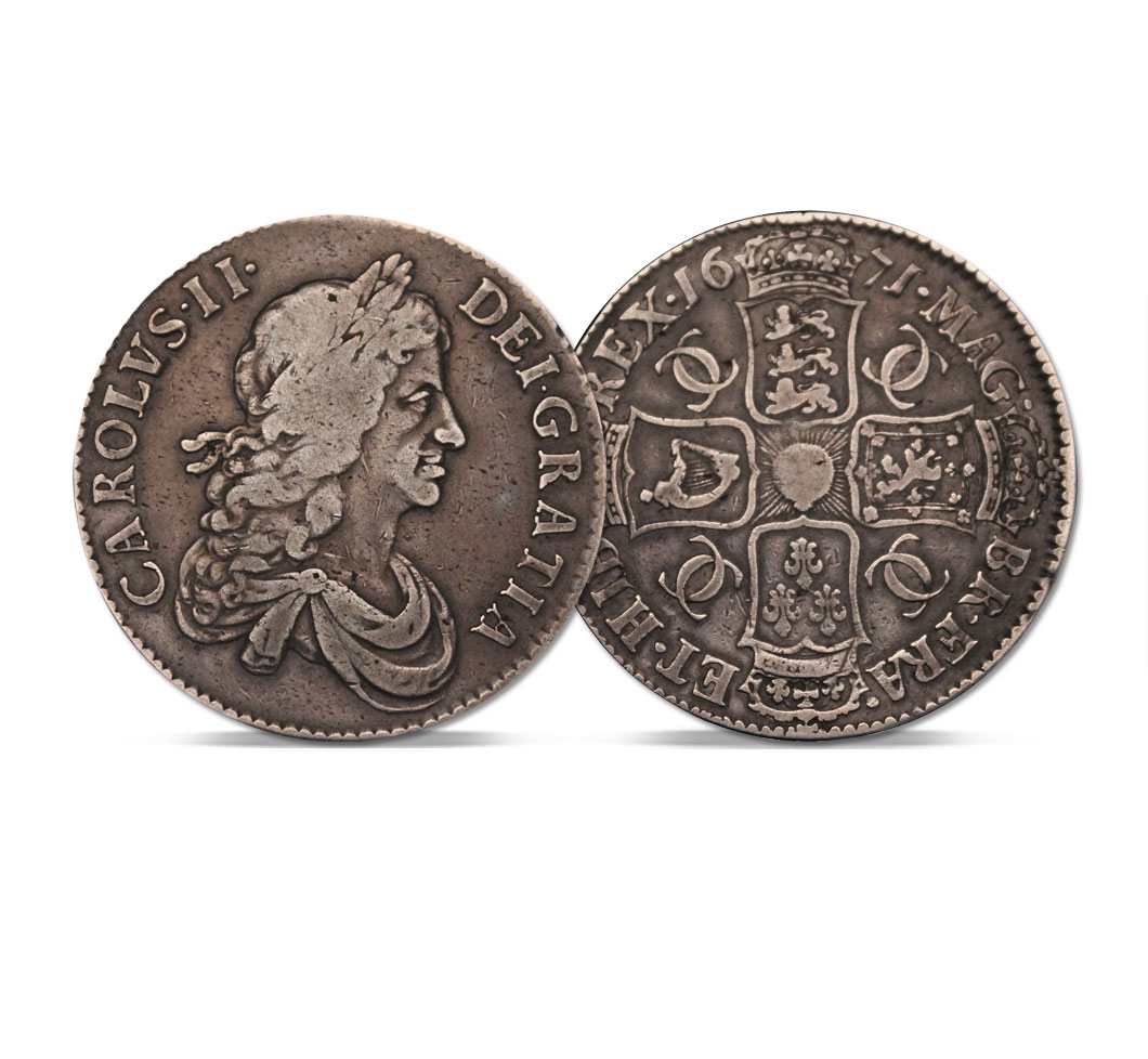The King Charles II Silver Crown of 1662-1684