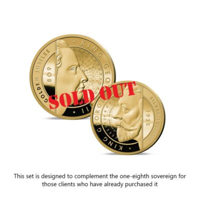 The 2023 King Charles III Greatest Monarchs Gold Fractional Infill Sovereign Set
