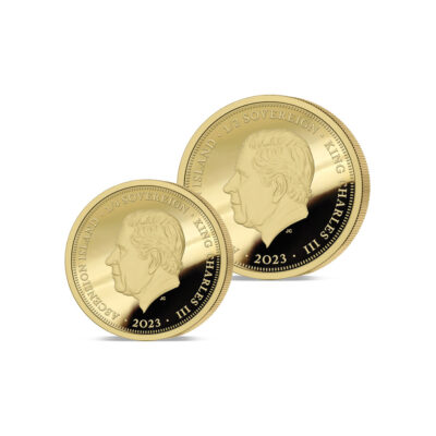 The 2023 King Charles III Coronation Gold Fractional Infill Sovereign Set