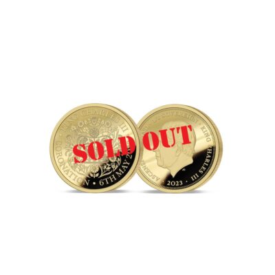 The 2023 King Charles III Coronation Gold One Eighth Sovereign