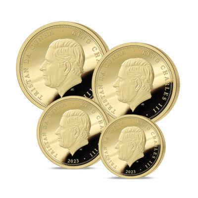 The 2023 Queen Elizabeth II Coronation Anniversary Gold Prestige Sovereign Proof Set
