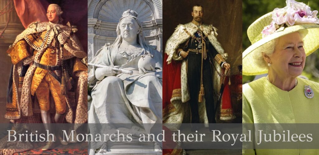 British Monarchs and their Royal Jubilees - Hattons of London