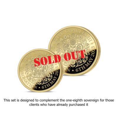 The 2023 King Charles III Coronation Gold Fractional Infill Sovereign Set