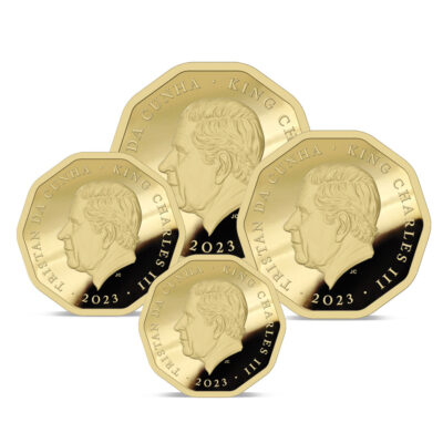The 2023 Prince George's 10th Birthday Gold Prestige Sovereign Proof Set