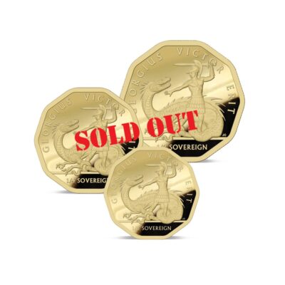 The 2023 Prince George's 10th Birthday Gold Fractional Sovereign Set