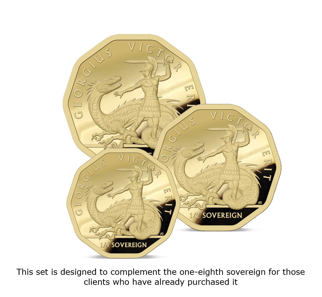 The 2023 Prince George’s 10th Birthday Gold Prestige Infill Sovereign Set