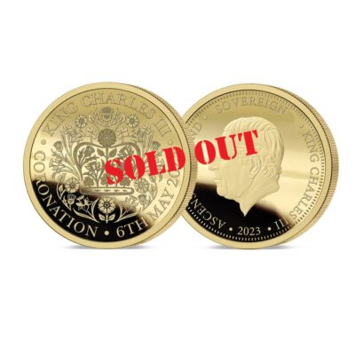 The 2023 King Charles III Coronation Gold Sovereign
