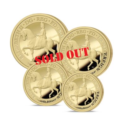 The 2023 Queen Elizabeth II Coronation Anniversary Gold Prestige Sovereign Proof Set