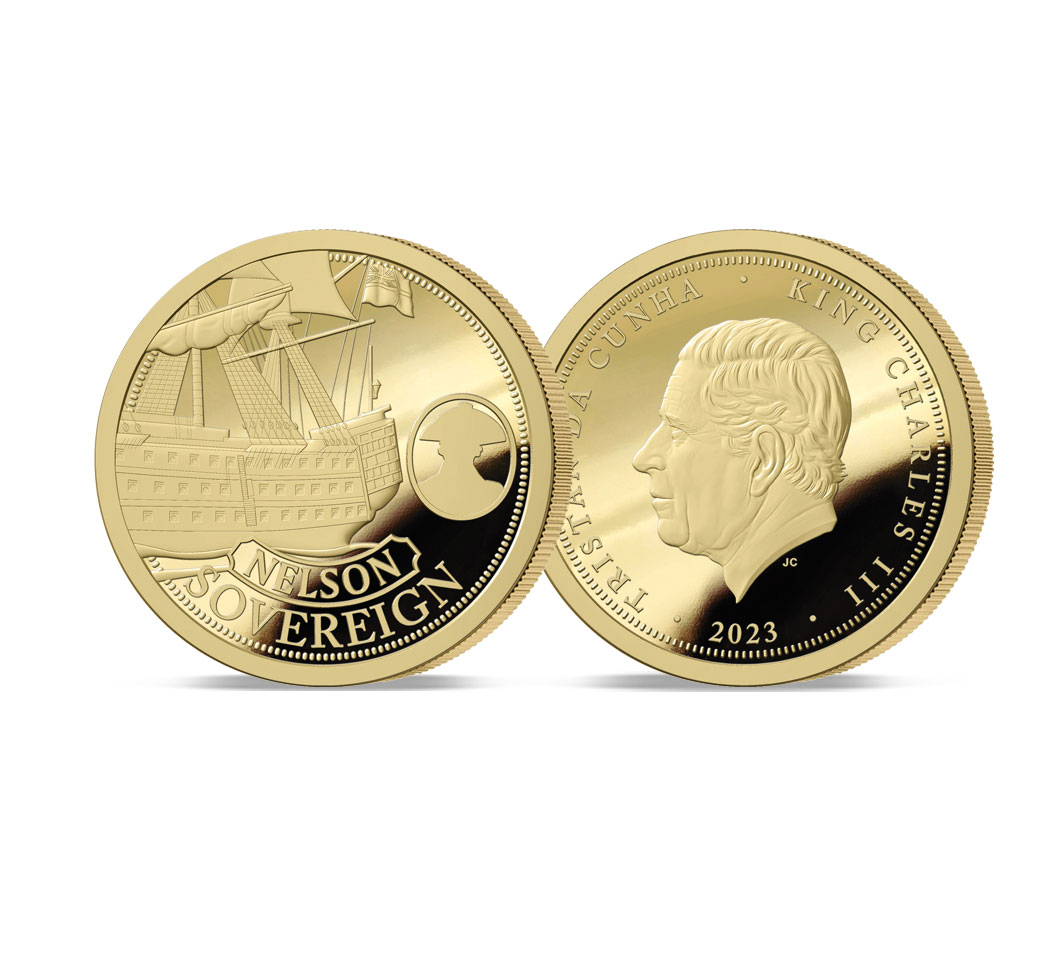 The 2023 Lord Nelson Tribute Gold Sovereign