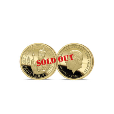 The 2023 King Charles III 75th Birthday Gold One Eighth Sovereign