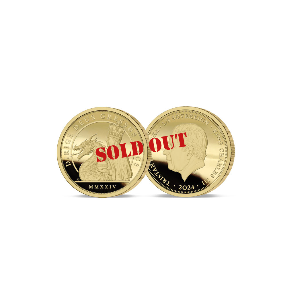 The King Charles and the Dragon One Eighth Sovereign Sold Out