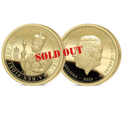 The 2023 King Charles III 75th Birthday Gold Double Sovereign