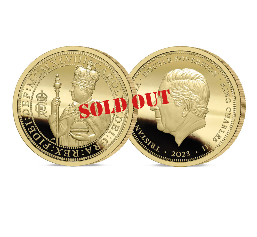 The 2023 King Charles III 75th Birthday Double Sovereign SOLD OUT