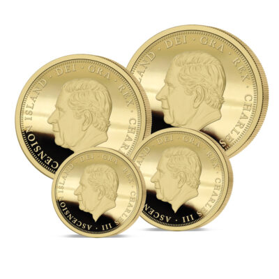 The 2023 King Charles III Gold Maundy Set