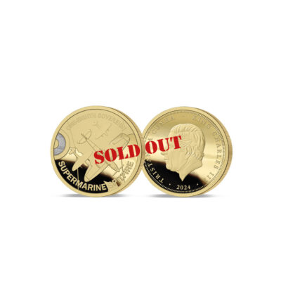 The 2024 Britain's WWII Aircraft Legends Gold One Eighth Sovereign