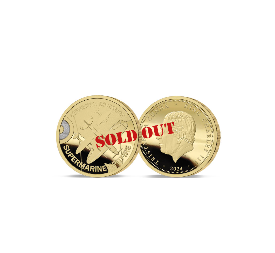 The 2024 Britain’s WWII Aircraft Legends Gold One Eighth Sovereign SOLD OUT
