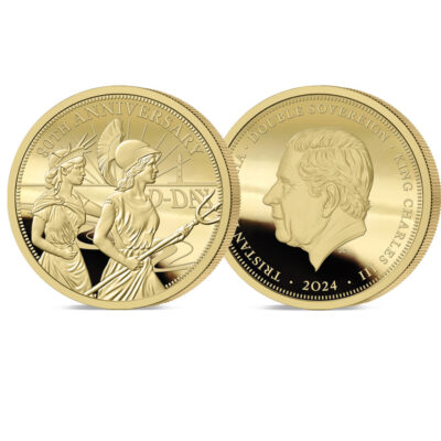 The 2024 D-Day 80th Anniversary Gold Sovereign